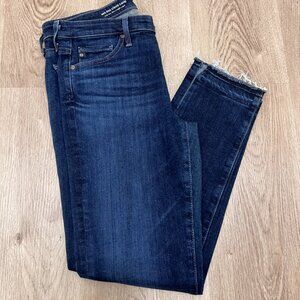 Adriano Goldschmied The Mid-Rise Stevie Capri Jeans - Size 27